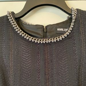 “KARL LAGERFELD” Classy Black Dress!